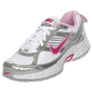 Nike Dart VIII Kids Running Shoe White/Vivid Pink