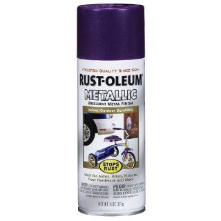 Rust Oleum 7255830 Metallic Spray, Deep Purple, 11 Ounce   