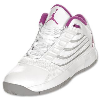 Jordan Big Ups Preschool Basketball Shoes White