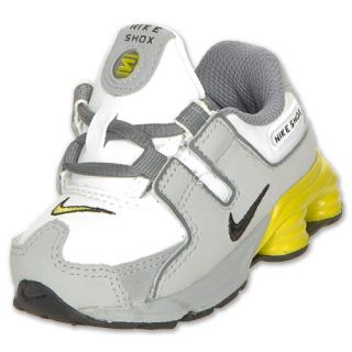 Nike Shox NZ Plus Toddler Shoes White/Black/Wolf