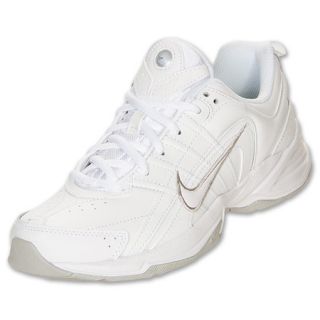Womens Nike T Lite V Leather White/Grey