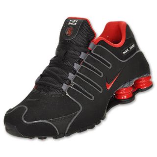 Nike Shox NZ EU Mens Running Shoes Black/Sport Red