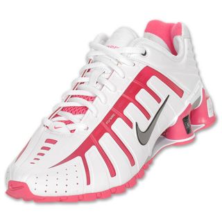 Nike Shox OLeven Womens Running Shoes White/Spark