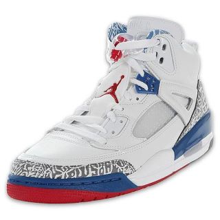 Mens Jordan Spizike Basketball Shoes White/Red