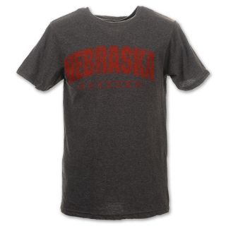 NCAA Nebraska Cornhuskers Semi Destroyed Mens Tee Shirt