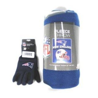 New England Patriots NFL Kids Set   Fleece Blanket and