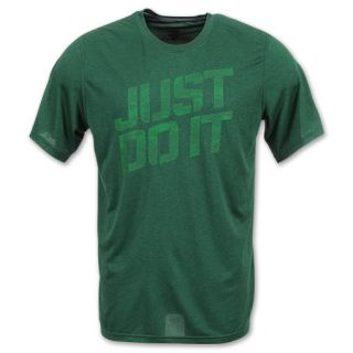 Nike Legend Just Do It Mens Tee Shirt Gorge Green