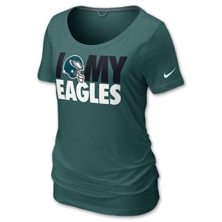 Nike Philadelphia Eagles Team Dedication Womens NFL Tee Shirt