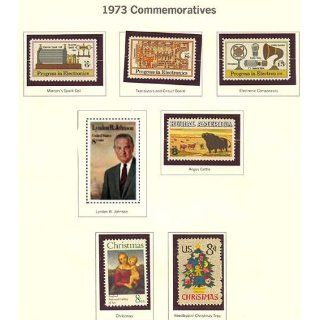 USA Commemorative Stamps, Issued 1973 President Lyndon