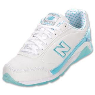 New Balance 450 Preschool Casual Shoe White/Aqua