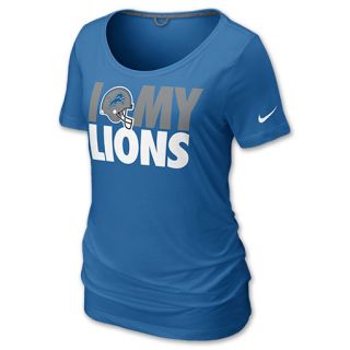 Nike Detroit Lions Team Dedication Womens NFL Tee Shirt