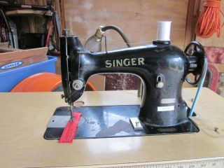 Singer Industrial Straight Stitch Sewing Machine Model 95 10