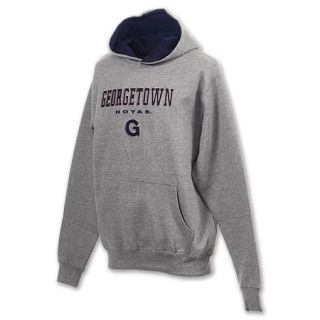 Georgetown Hoyas Stack NCAA Youth Hoodie Grey
