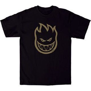 Spitfire Bighead Skateboard T Shirt [Large] Black/Tan