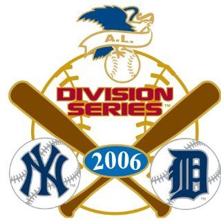 Yankees vs. Tigers 2006 Division Series Pin Sports