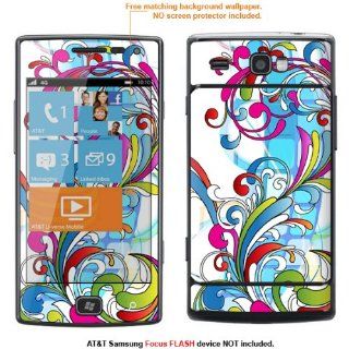 Protective Decal Skin Sticker for AT&T Samsung Focus Flash