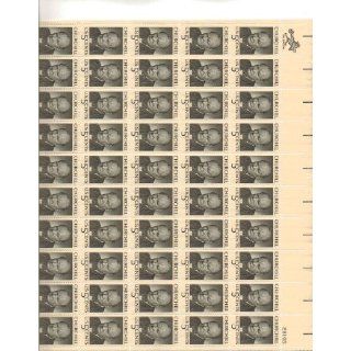 Winston Churchill Full Sheet of 50 X 5 Cent Us Postage