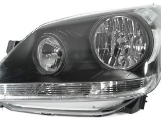 2005 09 Honda Odyssey JDM Black Clear Corner Headlights