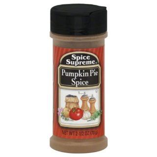 Spice Supreme Pumpkin Pie Spice, 2.5 Ounce (Pack of 12) 