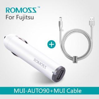 Romoss USB Car Charger with Charging Cable for FUJITSU