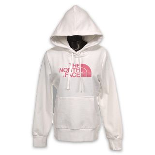 The North Face Womens Half Dome Hoodie White/Pink