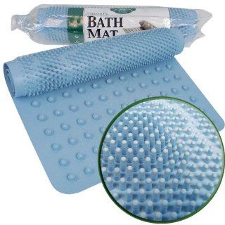 Trademark HomeT Blue Massaging Bath Mat   14 x 24 Inches