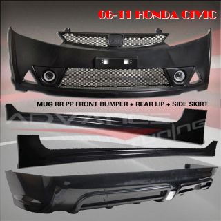 Honda Civic 4DR Sedan Mugen RR Bodykit Body Kit Front Bumper Rear Lip