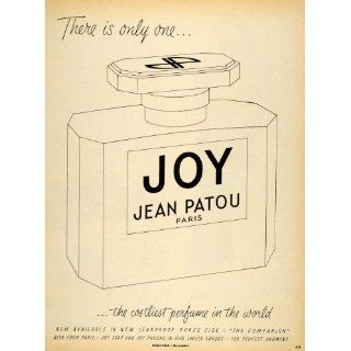 1951 Ad Joy Jean Patou Paris Perfume Companion Scent