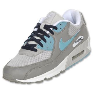 Nike Air Max 90 Mens Running Shoe Grey/Mineral Blue