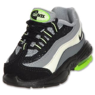 Nike Toddler Air Max 95 Running Shoes Black/Grey