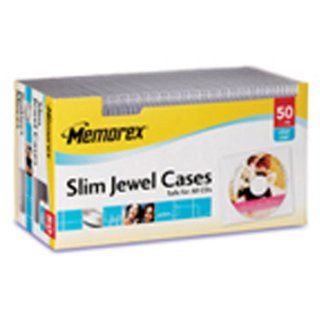 Imation Corp MEMOREX 50PK CLEAR SLIM CD/DVD (01951