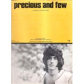 Sheet Music Precious And Few Sonny Geraci 206 Everything