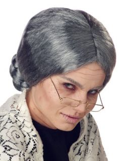 California Costumes Womens Grandma Wig,Grey,One Size