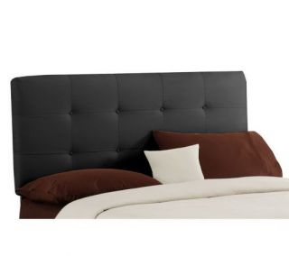 Home Reflections Ultrasuede Button Tufted Headboard