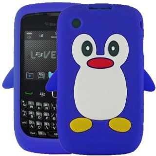 Cute Dark Royal Blue Penguin Style AOA Case For Blackberry