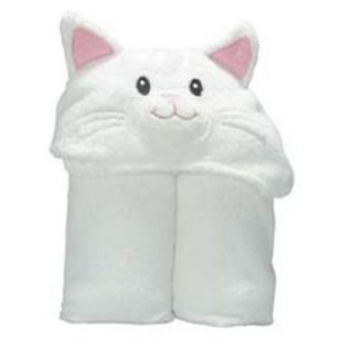  Hooded Towels White Cat Swim Beach Shower Bath Animal Towel New