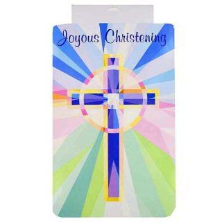 72 Joyous Christening cut out