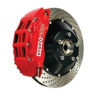 StopTech 83.328.4700.74 High Performance Brake Kit Front Drilled