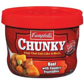 Campbells Chunky Ready to Serve Soup Beef with Country Vegetable