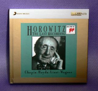 Vladimir Horowitz The Last Recording Number Edit K2 HD Japan CD 810