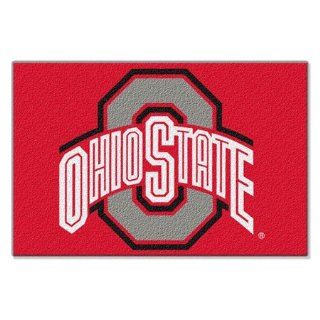 Ohio State University Collegiate Tufted Floor Rug Sports