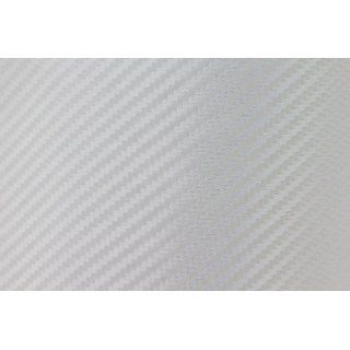 3D Silver 12x120 Twill Weave Flexible Carbon Fiber Sheet Vinyl Film