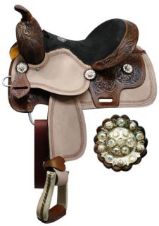  Western Youth Pleasure / Trail Saddle NEW by TT in DARK OIL Horse Tack