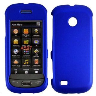 Blue Hard Case Cover for Samsung Eternity 2 II A597 Cell