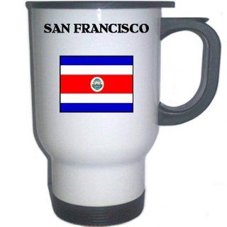 Costa Rica   SAN FRANCISCO White Stainless Steel Mug