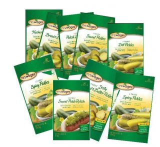 Mrs Wages Quick Process Pickle Mixes 5 Varieties L K