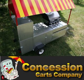 Hot Dog Cart Vending Concession Trailer Stand Brand New