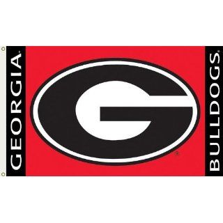 NCAA Georgia Bulldogs 3 by 5 Foot Flag G Logo with