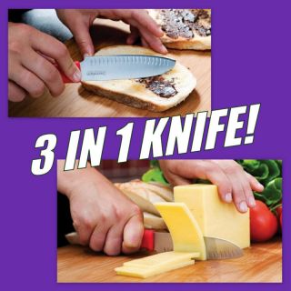 Dreamfarm Oni Kitchen Knife Cut Spread Wrap Multiple Use Cooking