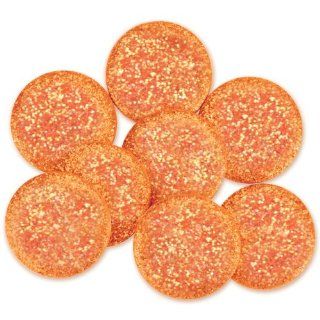 WMU 656034 0.75 in. Orange Dress It Up Big Glitter Dots